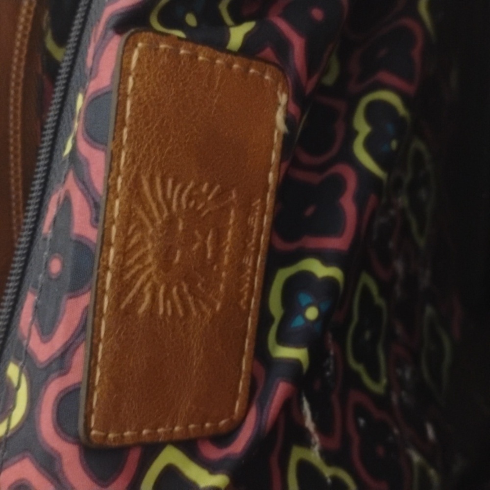 Anne Klein Black and Brown Tote Bag - Picture 6 of 8
